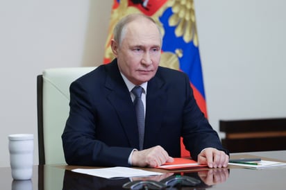 El Kremlin señaló que el presidente Putin no cederá en sus objetivos bélicos en Ucrania, incluso tras una conversación telefónica con Trump respecto al conflicto. Foto: EFE/ Aleksey Babushkin