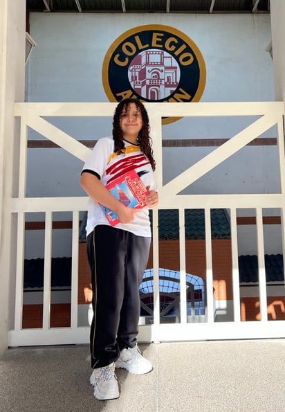Gloria Josseth Mayorga Ríos, alumna destacada del Colegio Alemán. Foto: cortesía