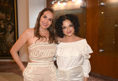 Mary Rojas y Gretel de la Peña.