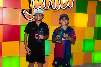 Kendel Fraustro y Derek Fraustro.