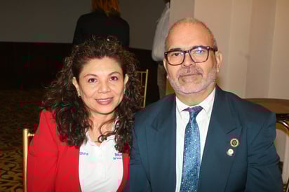 Olimpia y Orlando Segura.