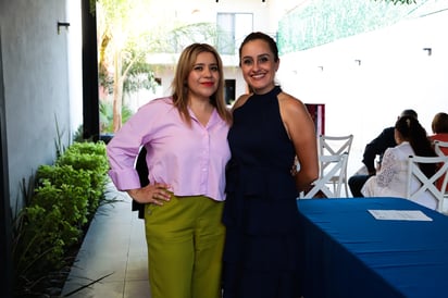 Juan Pablo Castor y Cristina Huerta.