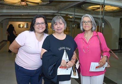 Mirna, Rosa Dalia y Mirna.