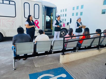 Mastógrafos móviles IMSS.