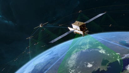 Ilustración de los satélites en la llamada capa de seguimiento, donde se detectarán y rastrearán los misiles entrantes. Imagen: Northrop Grumamn