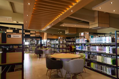 Biblioteca Luis González Luna y Morfín, S.J. de IBERO Torreón. Foto: cortesía
