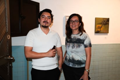 Iván Romero y Diana Solís.