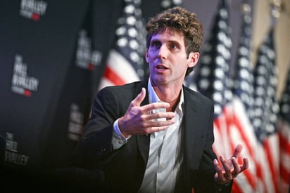 Shaun Maguire, socio de Sequoia Capital abiertamente sionista. Foto: AFP/ Brendan Smialowski