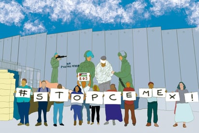 Stop Cemex busca detener las actividades de la cementera mexicana en la Palestina ocupada por Israel. Foto: stopcemex.org