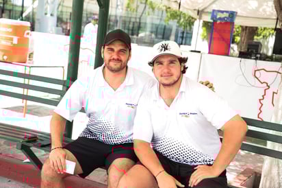 Rodolfo Alanís e Iván González.