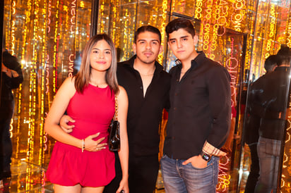 Michel Noe, Jonathan Silva y Luis Chávez.