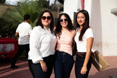Mariana, Mafer y Leonor.