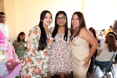 Dulce Luján, Nadia Martínez y Paty Morales.
