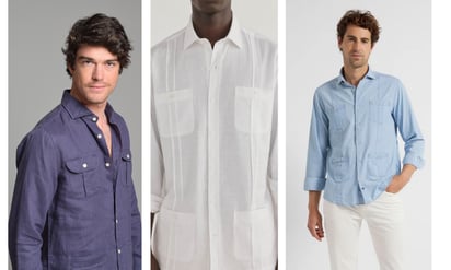 Guayaberas de Pedro del Hierro. Fotos: Pedro del Hierro
