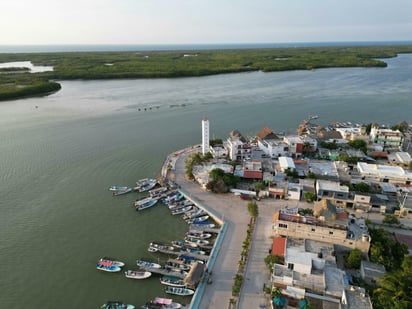 Rio Lagartos, Yucatán, vista aérea. Pexels