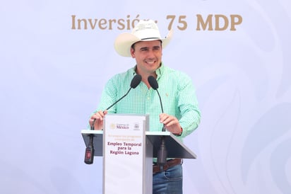 Manolo Jiménez Salinas, gobernador de Coahuila. CORTESÍA