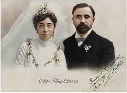Francisco I. Madero y Sara Pérez de Madero, eran frecuentes clientes del restaurante del Hotel Sternau. (CORTESÍA)

