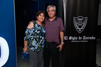 Nena Chávez y Alejandro Cárdenas.