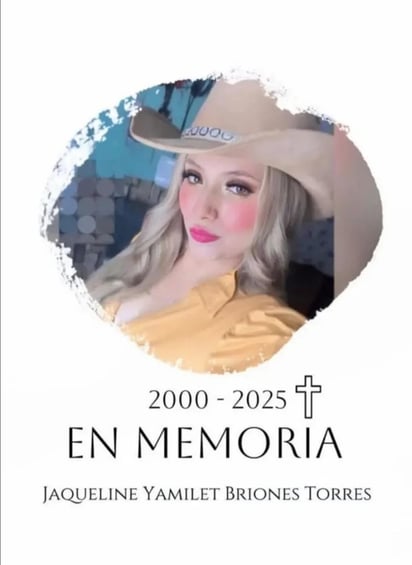 Jaqueline Yamilet Briones Torres (ESPECIAL)