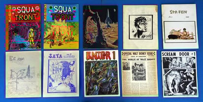 Imagen: Reddit fugtussey. Fanzines de ciencia ficción de los sesenta.