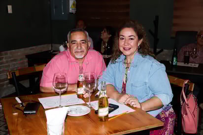 Daniel y Cristina Llanos.
