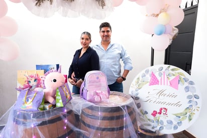 Caudia Rodríguez y Pedro Jiménez. 