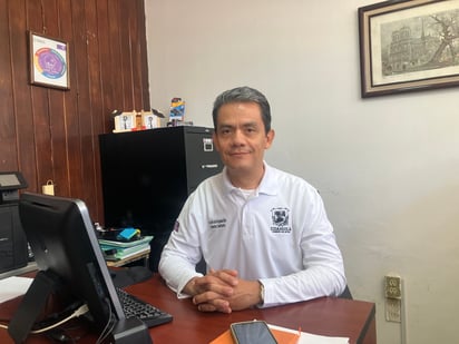 César Villarreal, coordinador de la Mesa de Regulación y Servicios de Salud en la Jurisdicción Sanitaria VI. EL SIGLO DE TORREÓN / Angélica Sandoval