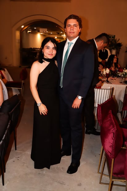 Gabriela López y Sebastián Torres.