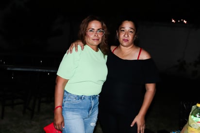 Oreli Ramos y Mayra Martínez.