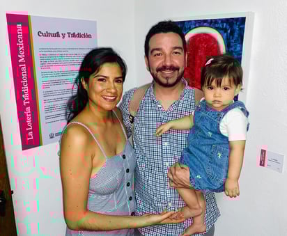 Karla Tavera, Roberto Vega y Any.