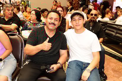 Jorge Luis Cenicero y Alejandro Cenicero.