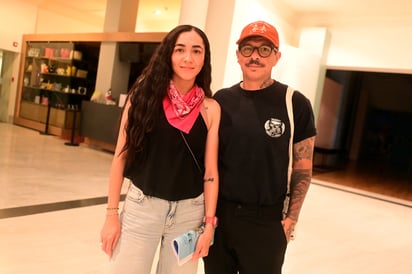 Fernanda Castellanos y José López.