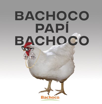 Imagen: Bachoco. Anuncio de Bachoco que hace referencia a Saoko, uno
de los mayores hits de la cantante Rosalía. 