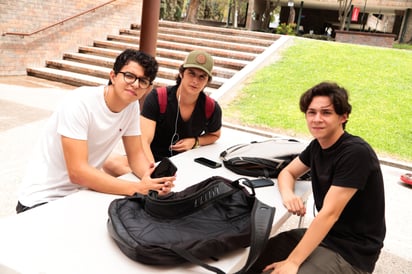 Adán Rodríguez, Alejandro Obeso e Ignacio Zapata.
