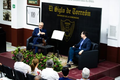Cultura. Este evento foi organizado por esta editora, em colaboração com a Camerata de Coahuila e o Instituto Mexicano de Arte Contemporânea (IMCE).