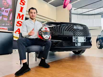 Calienta motores Luis Carlos, rumbo a Ligier European Series