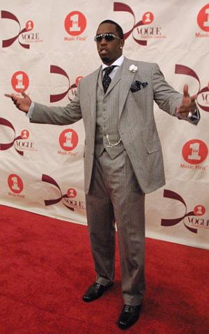 P. Diddy Combs asistió tambien a la entrega de premios Lo mejor de la Moda.