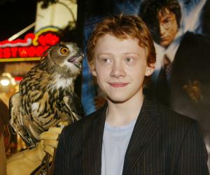 Rupert Grint, star protagoniza a Ron en las películas de Harry Potter.