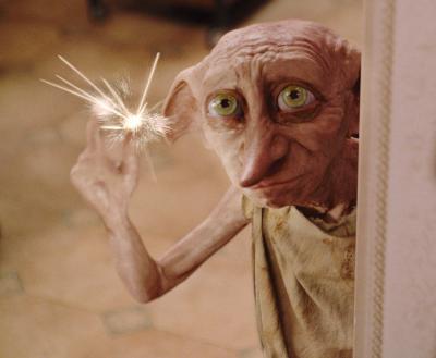La casa del duende 'Dobby' se muestra en esta escena de la nueva película de Harry Potter  y la cámara de los secretos.