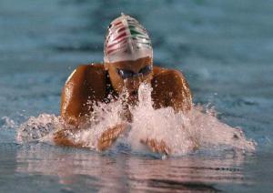 La mexicana Adriana Marmolejo participó en  la carrera de los 200 metros femenil en los JCC
