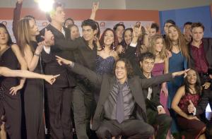 La primera generación del reality show de TV Azteca *La Academia*.