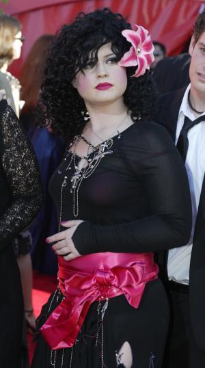 En segundo lugar en la lista de Blackwell quedó otra estrella de las series de la realidad, Kelly Osbourne, por su vestimenta estrafalaria.