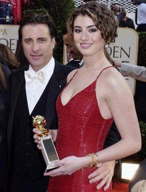 Andy García asistió con su hija la Señorita Golden Globe