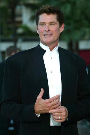 El actor estadounidense David Hasselhoff asistió a esta entrega de premios.