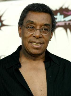 Don Cornelius, creador y productor del programa de television 'Dance Show Soul Train' a su llegada