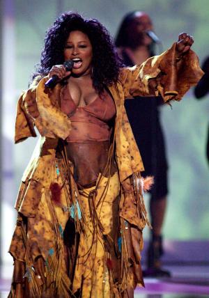 La cantante Chaka Khan tuvo una gran actuación en el escenario