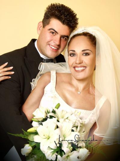 Sr. Jaime Ramírez Braña y Srita. Josefina Martínez Sánchez recibieron la bendición nupcial el 31 de mayo de  2003
