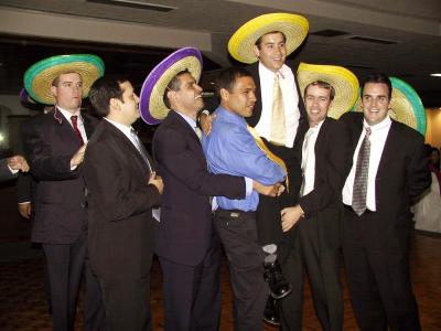 Manolo Miñarro, Félix López, Alfonso Guerrero, Javier Valdés, Jesús Pérez, Alejandro Córdova y Pedro Haro.
