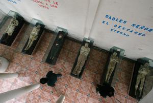 El cementerio de San Bernardo cuenta con alrededor de 150 momias