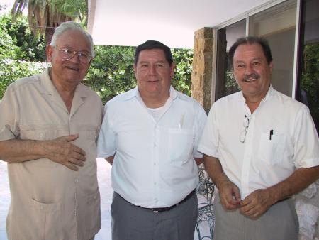 Fernando Álvarez, Arturo Herrera y Manolo Solo.